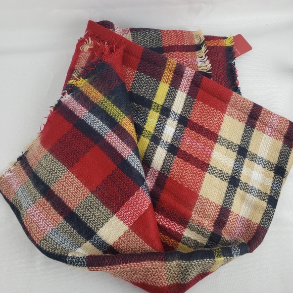 Willow Collective Blanket Scarf in Fall Festive colors NWT - Picture 4 of 6